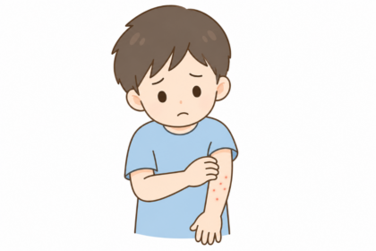 子どもの水ぶくれ、広がるとびひかもしれません